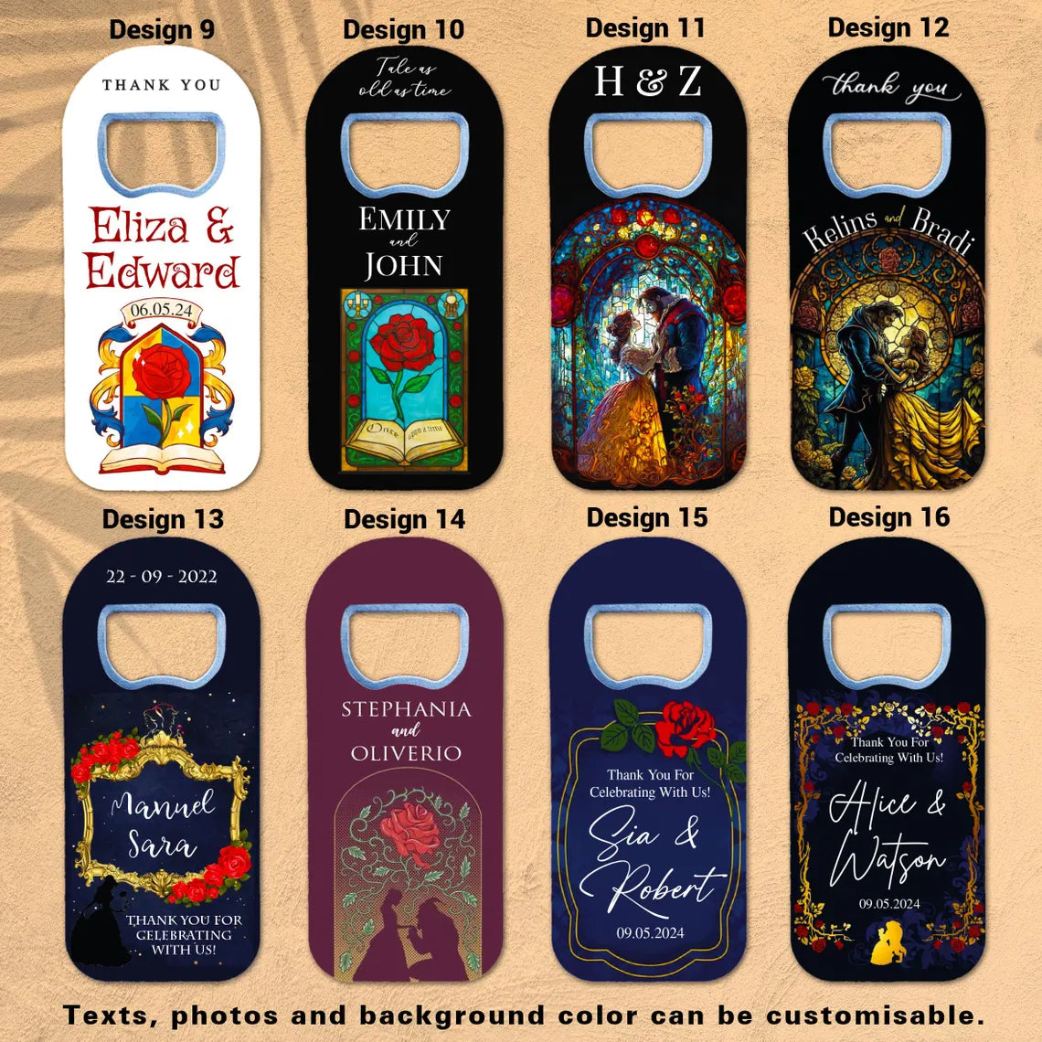 Bottle Opener, Wedding Gift Guest Magnet