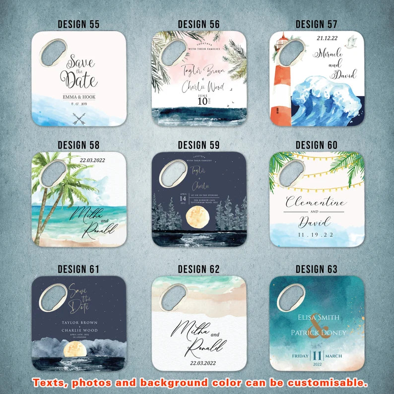 Custom Photo Fridge Coaster Magnet