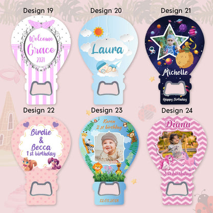 Hot Air Balloon Magnet Favor Gift for your Baby Shower