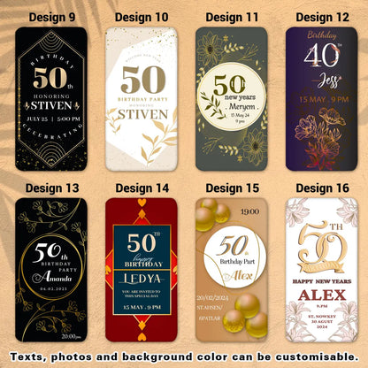 Personalized birthday favors featuring a high-quality magnet and bottle opener, perfect for memorable celebrations