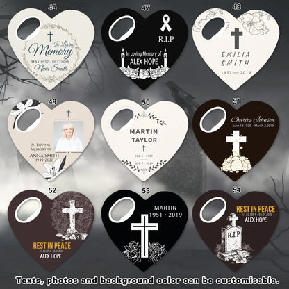 Heart Magnet, Celebrating The Life Of, in Loving memory