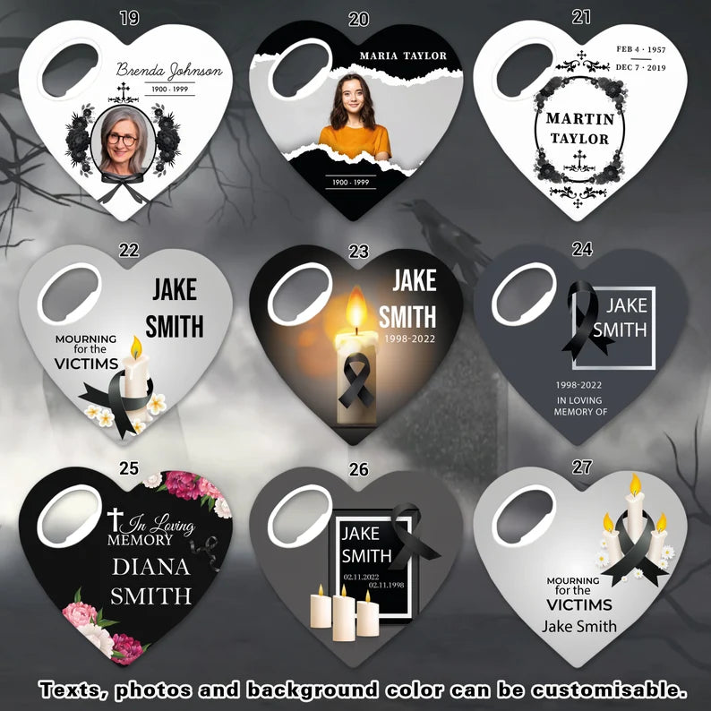 Heart Magnet, Celebrating The Life Of, in Loving memory