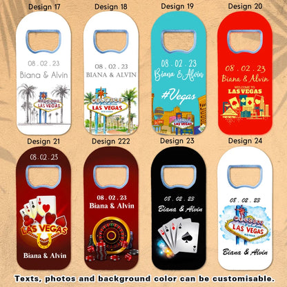 Las Vegas Theme Customizable Wedding Favor For Guests