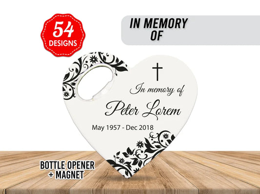 Heart Magnet, Celebrating The Life Of, in Loving memory