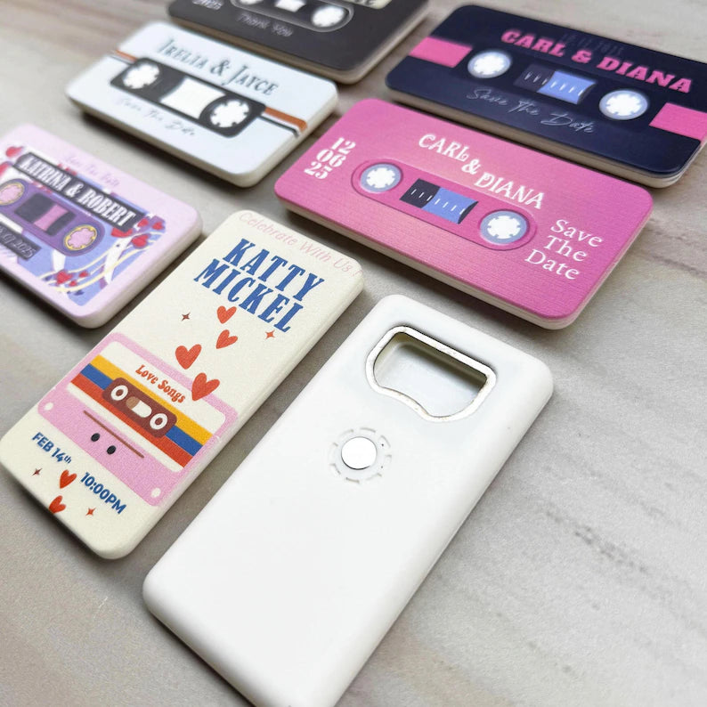 Cassette Tape Theme Wedding Favors For Guests, Wedding Souvenir