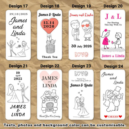 Cartoon Character Themed Bottle Opener + Magnet, Wedding Souvenirs